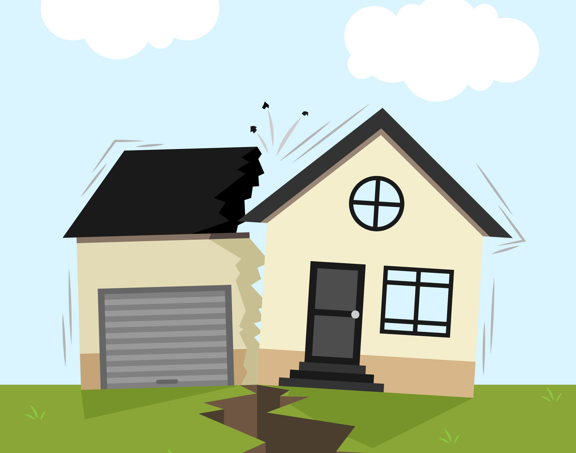 terremoto edificio comunidad de vecinos